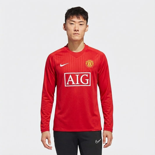 Jersey Manchester United 2007/08 Home Retro Longsleeve