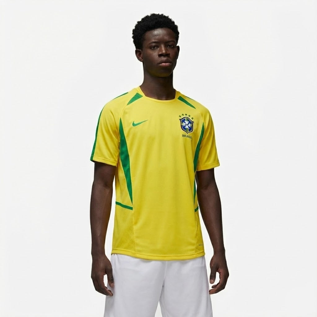 Jersey Brazil 2002 Home Retro