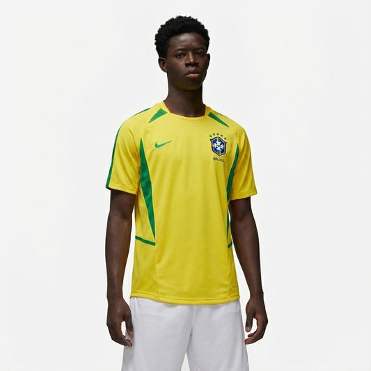 Jersey Brazil 2002 Home Retro