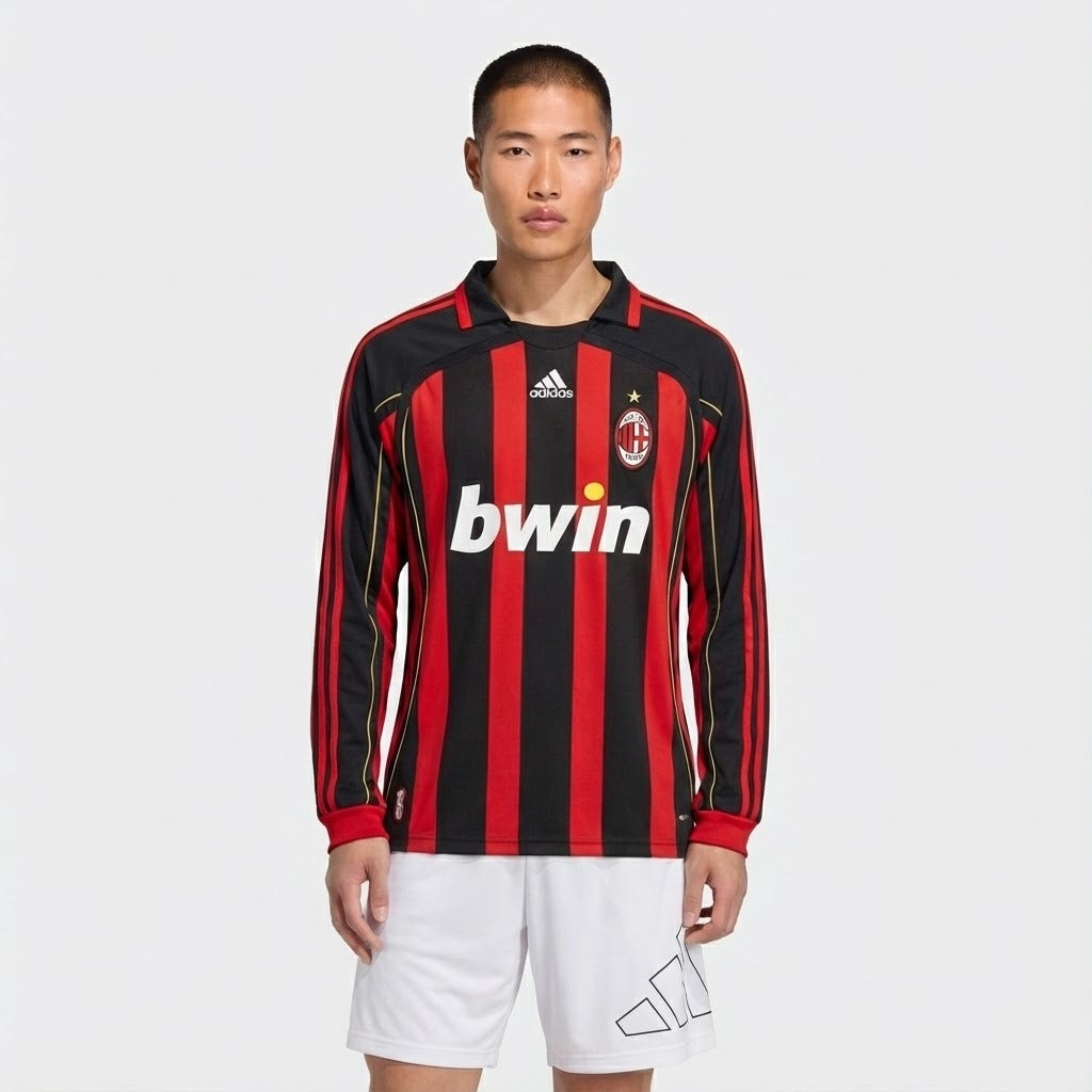 Jersey AC Milan 2006/07 Home Retro Longsleeve