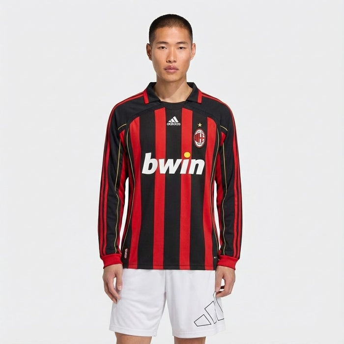 Jersey AC Milan 2006/07 Home Retro Longsleeve