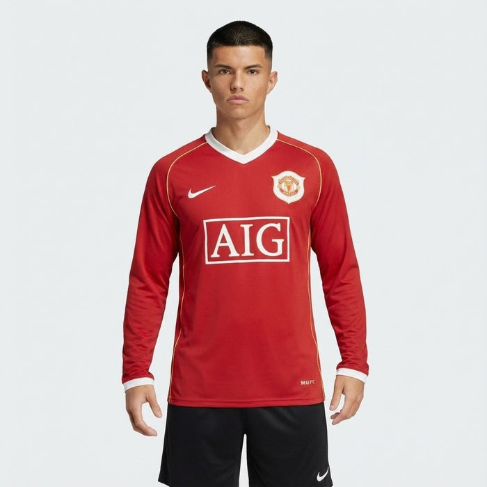 Jersey Manchester United 2006/07 Home Retro Longsleeve