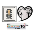 Kit Patches World Cup 2026 Qualifiers Play With Heart & FOUNDATHomeON