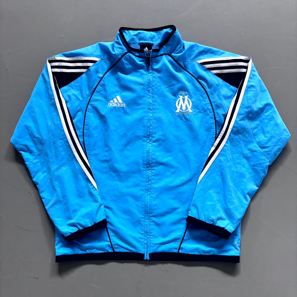 Trainingsanzug Marseille 2009/10 Retro Adidas