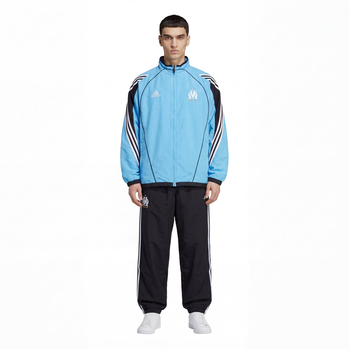 Trainingsanzug Marseille 2009/10 Retro Adidas