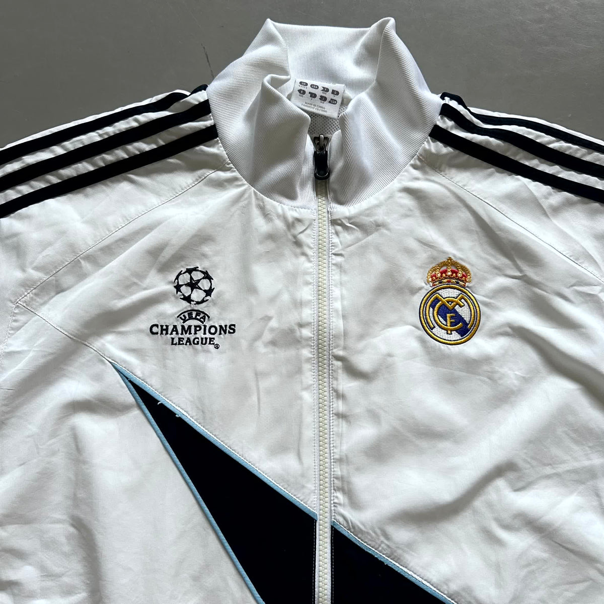 Real Madrid 2007/08 Retro Champions League træningsdragt