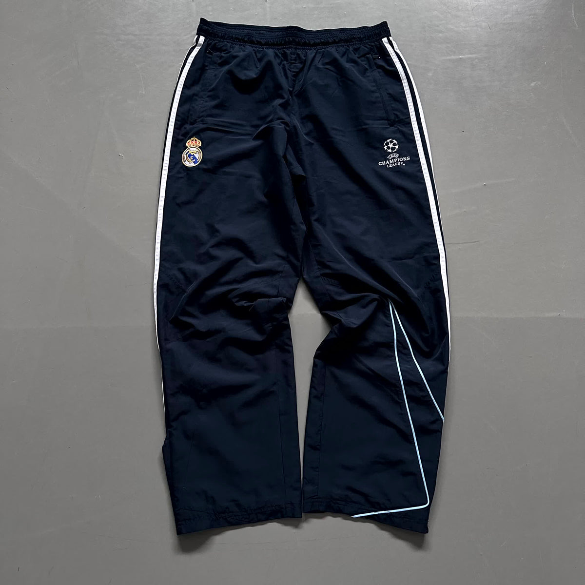 Real Madrid 2007/08 Retro Champions League træningsdragt