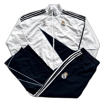 Real Madrid 2007/08 Retro Champions League træningsdragt