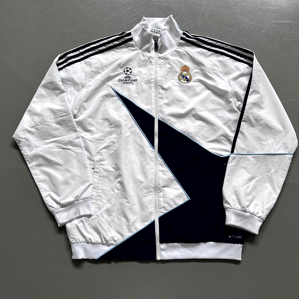 Real Madrid 2007/08 Retro Champions League træningsdragt