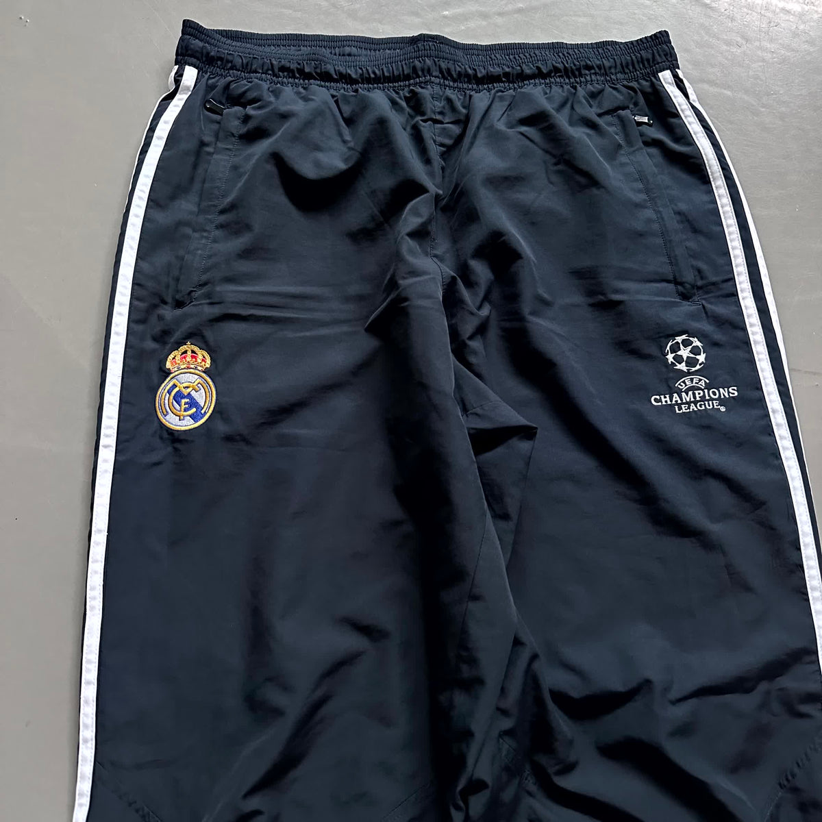 Real Madrid 2007/08 Retro Champions League træningsdragt
