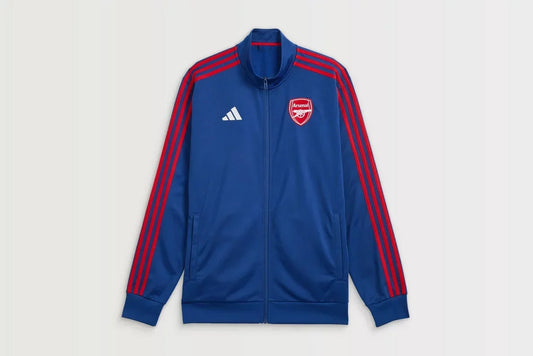Arsenal 2025/26 Blue DNA Track Top-jakke