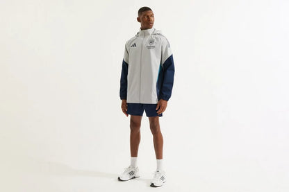 Arsenal Allwetterjacke 2025/26 Grau