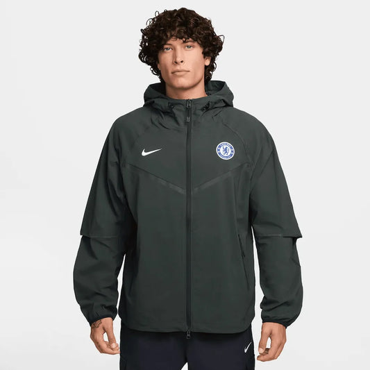 Chelsea 2025/26 Tech Woven Windrunner-jakke