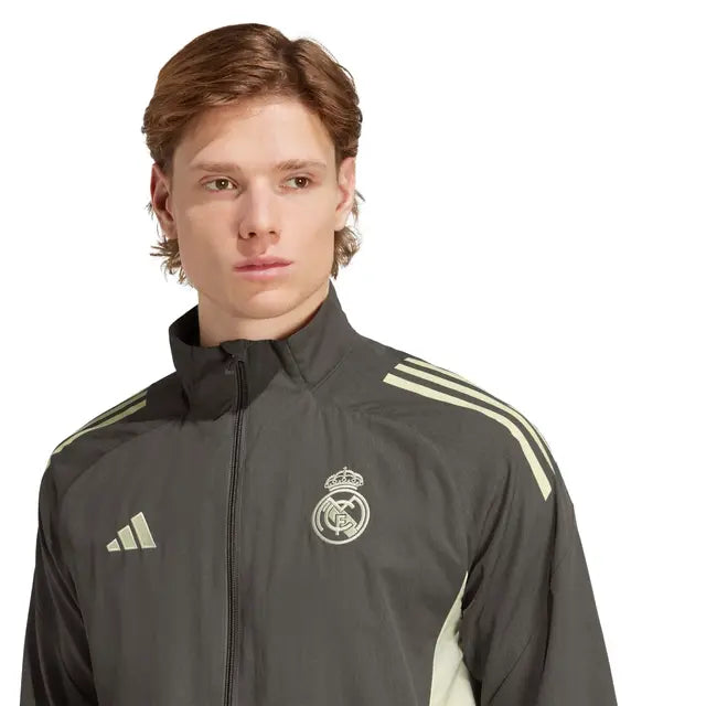 Jacket Real Madrid 2025/26 Training Dark Olive