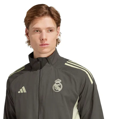Jacket Real Madrid 2025/26 Training Dark Olive