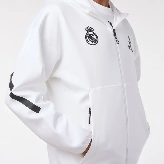 Real Madrid Urban Full-Zip-Jacke