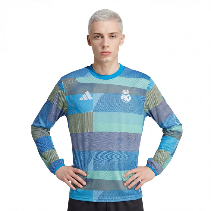 Jacket Real Madrid 2025/26 Warm Up Sweatshirt