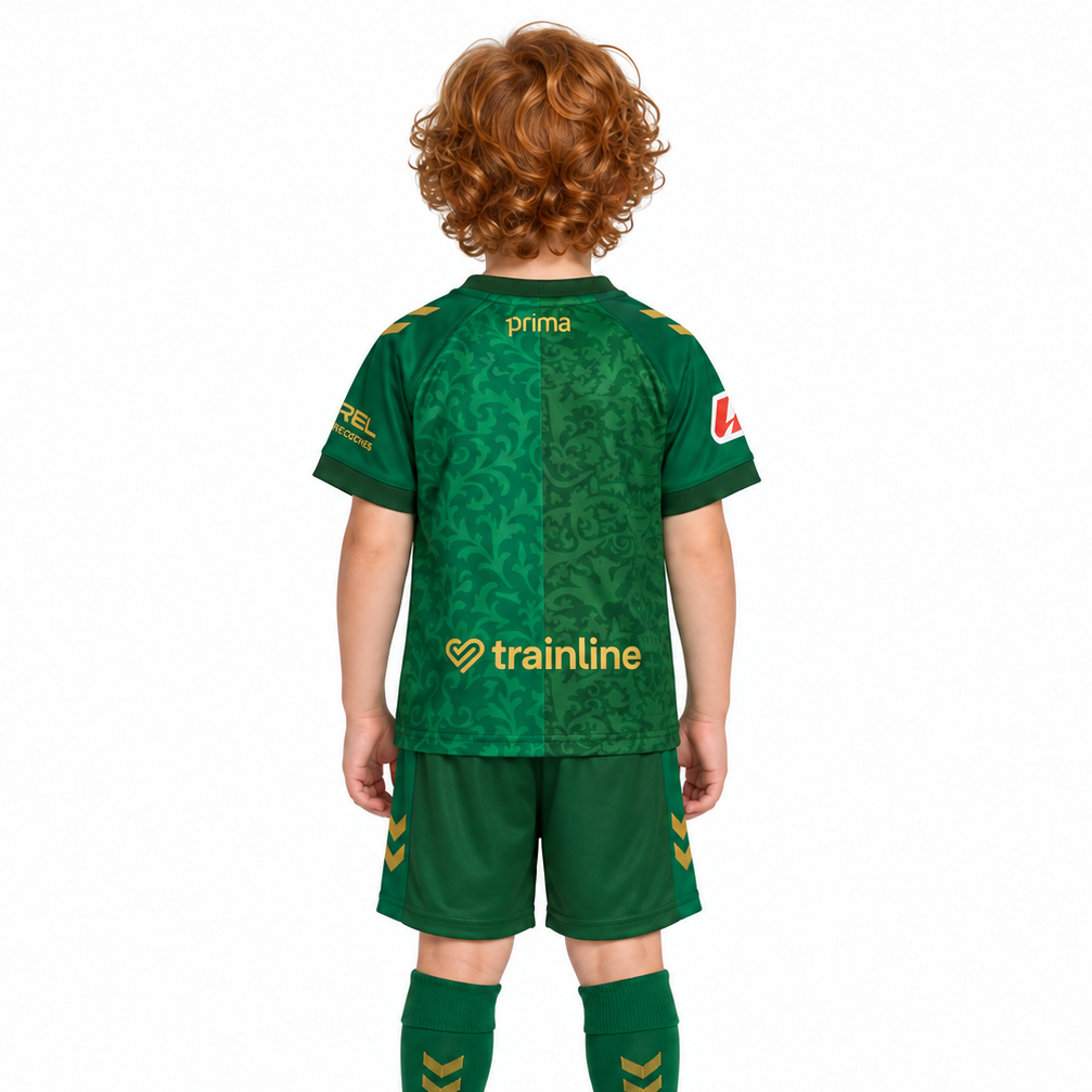 Børnesæt Real Betis 2026/27 Hjemmebanetrøje Fan