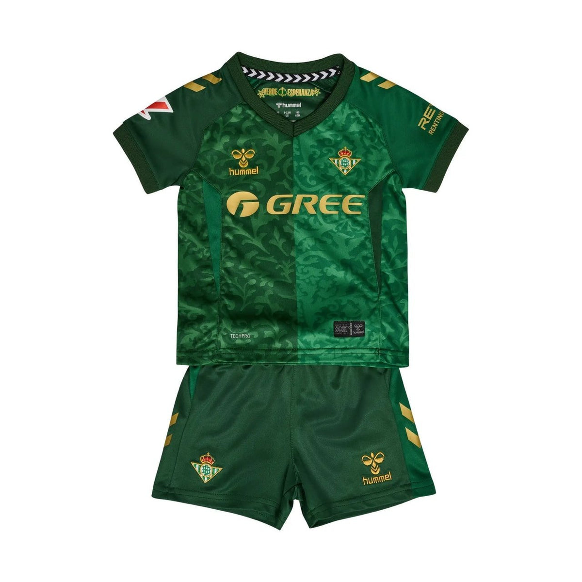 Børnesæt Real Betis 2026/27 Hjemmebanetrøje Fan