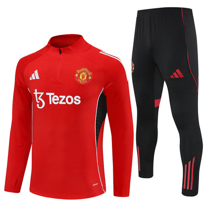 Manchester United træningsdragt 2025/26 Rød