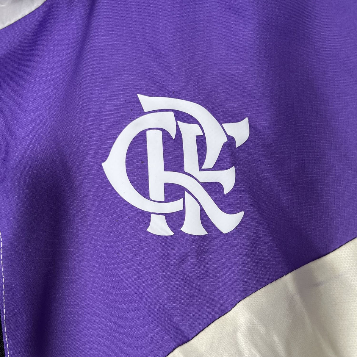 Windbreaker Flamengo lilla hvid