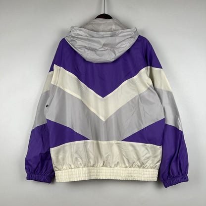 Windbreaker Flamengo lilla hvid